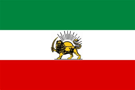 Iranian Lion & Sun Flag : r/vexillology