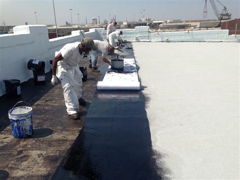 Waterproof roof coating - American City and County