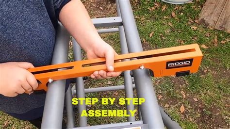 Ridgid Table Saw Assembly Instructions