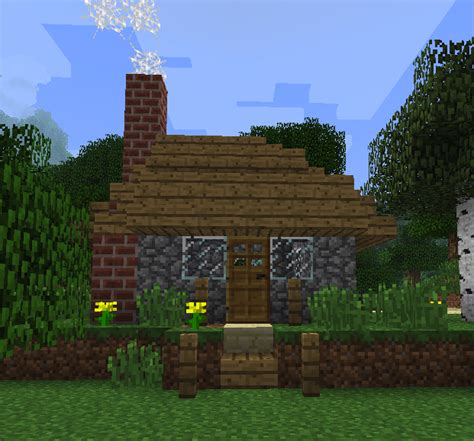 Minecraft Small House Design