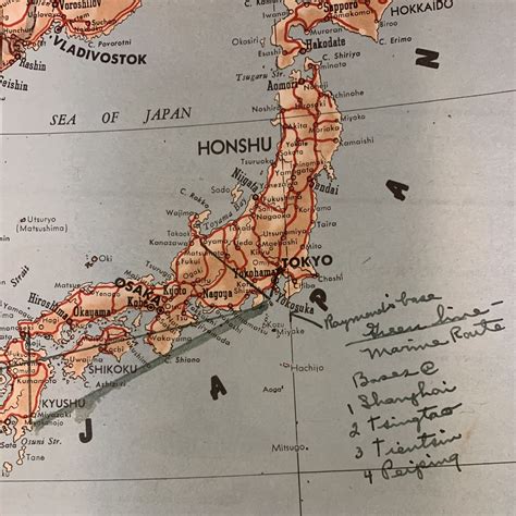 Occupation Map: Japan and the Far East, Six Maps in One by Young, James ...