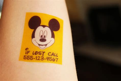 Custom Disney Temporary Tattoos for the WHOLE FAMILY - Etsy