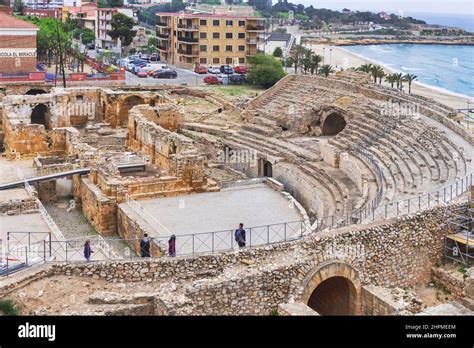 2nd century Roman amphitheatre, Tarragona, Tarragona Province ...