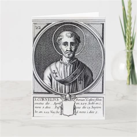 St. Cornelius Card | Zazzle