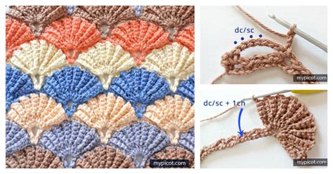 Beautiful Shell Stitch Free Crochet Pattern | Free crochet, Crochet ...