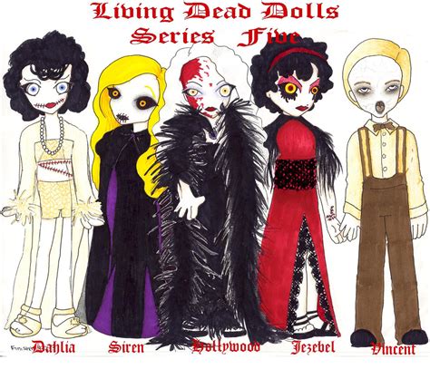 Living Dead Dolls Series Five by spookydarling on DeviantArt