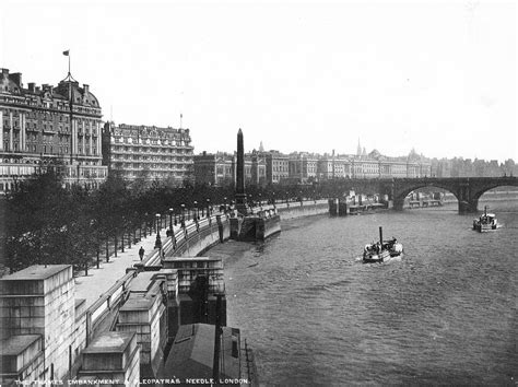 The Victoria Embankment London, England Photograph by Granger | Fine ...