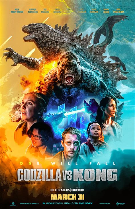 Godzilla Vs Kong Poster Edit - GODZILLA VS KONG