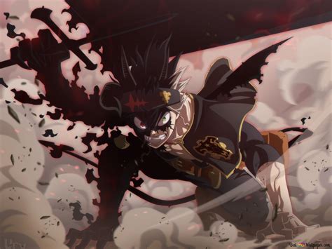 Black Clover - Asta New Demon Form 4K wallpaper download