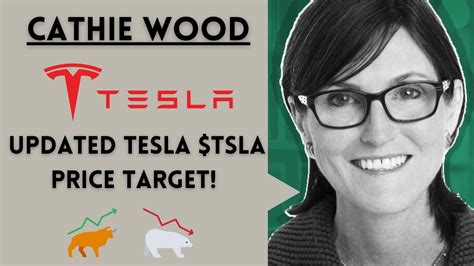 CATHIE WOOD: NEW TESLA $TSLA PRICE TARGET? - YouTube