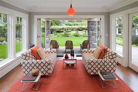 Gray and Orange Color Inspiration {Evolution of Style} | Sunroom ...