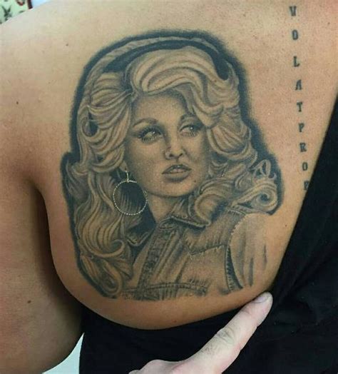 35 Amazing Dolly Parton Tattoos - Page 2 of 3 - NSF - Music Magazine