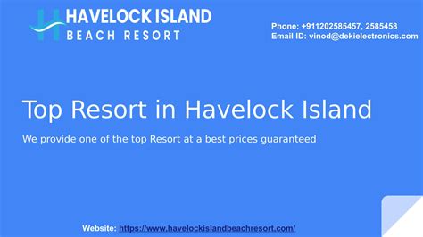 Top Resort in Havelock Island by Havelock Island Beach Resort - Issuu