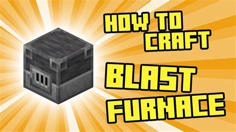 Blast Furnace Craft Recipe | Minecraft Tutorial #shorts - YouTube