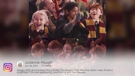 Julianne Hough Was an Extra in the First Harry Potter Film!