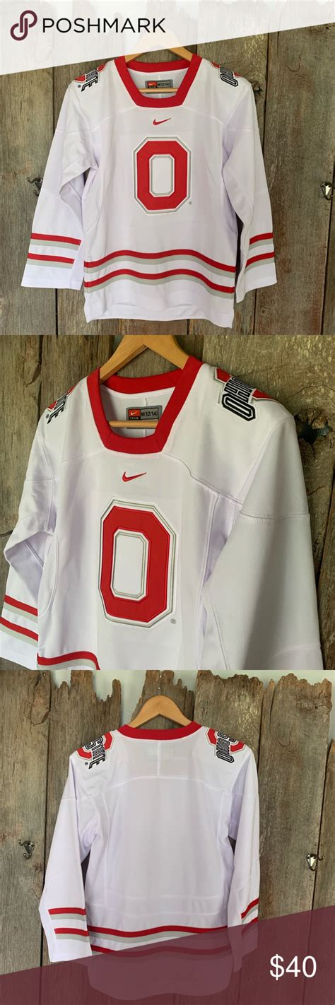 Nike Ohio State Hockey Jersey Youth M 12/14 | Nike ohio state, Nike ...