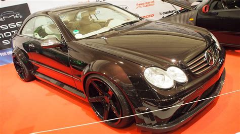 Mercedes Benz CLK 320 Tuning at Essen Motorshow - Exterior Walkaround ...