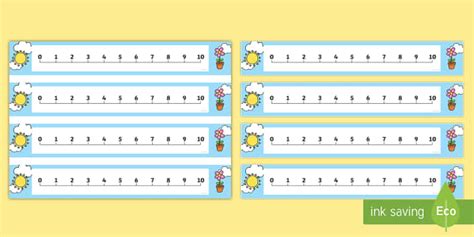 Number Line 1–10 For Kids | Twinkl Maths Resources