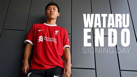 Signing day vlog: Go behind the scenes as Wataru Endo arrives at LFC ...