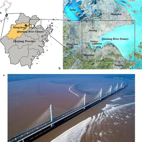 Study area: (a) Zhejiang province in China, (b) location of the ...