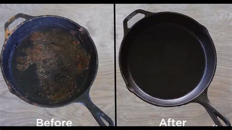 How to clean cast iron skillet step by step - Lifestyle and Hobby