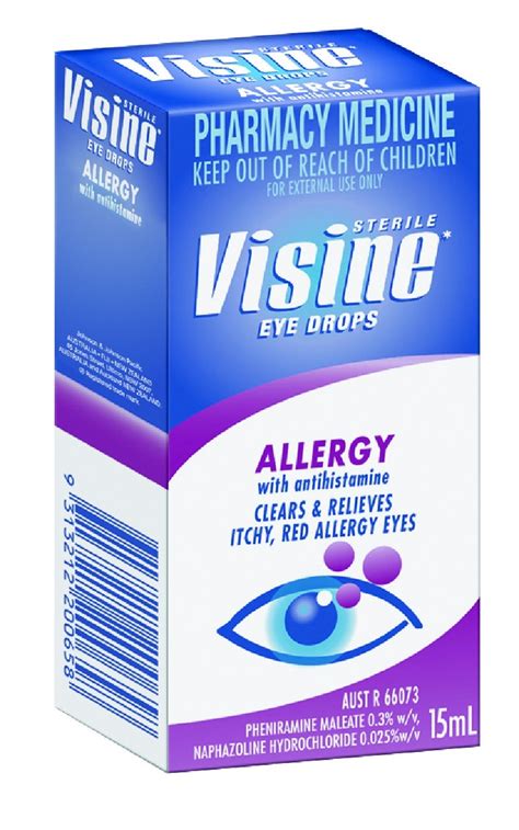 Visine Allergy Eye Drops 15mL