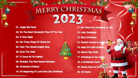 List of Top 2023 Christmas Songs of All-Time - AttractTour