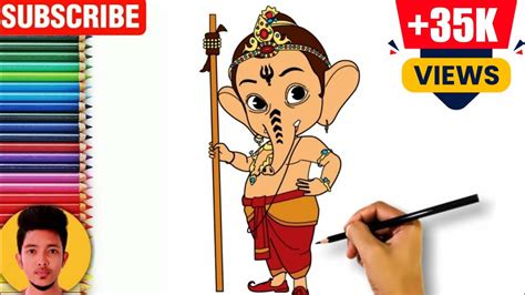 Collection of 999+ Incredible Ganesh Drawing Images in Full 4K