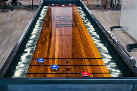 Custom Shuffleboard Table | YAMWOOD Foundry