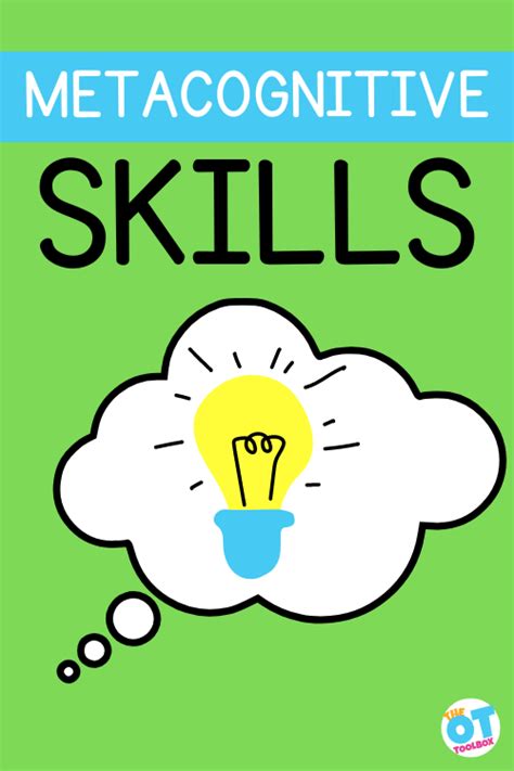 Metacognitive Skills - The OT Toolbox