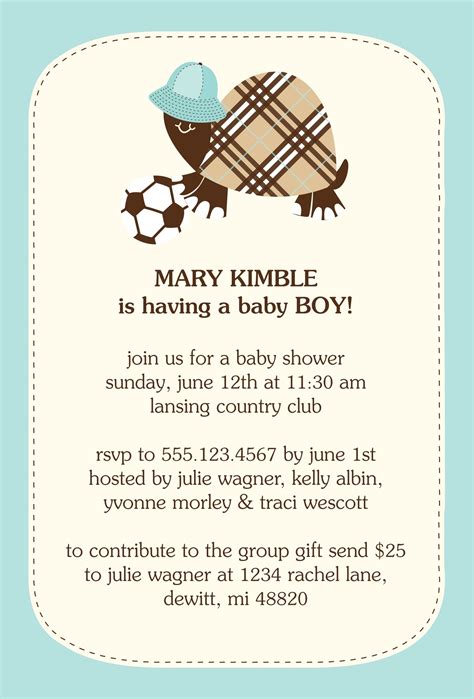 10 Lovable Boy Baby Shower Invitations Wording Ideas 2023