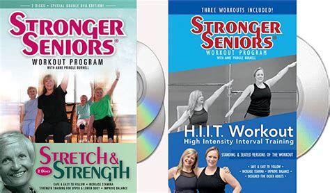 Chair Aerobics 3 DVD Package | Stronger Seniors Chair Exercise Programs