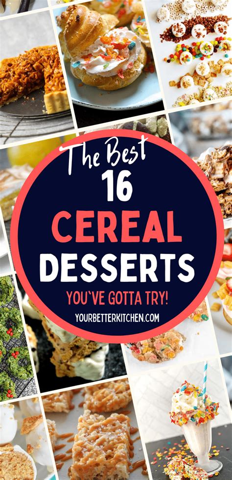 26 Epic Cereal Dessert Recipes