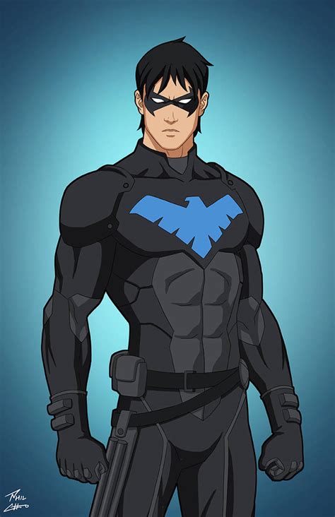 Nightwing (Young Justice) S2 by phil-cho on DeviantArt