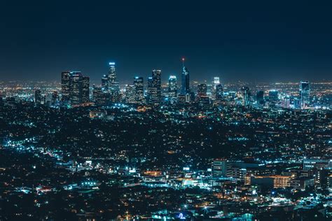 city, Lights, Cityscape, Night, Los Angeles HD Wallpapers / Desktop and ...