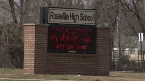 Roseville High School student recovering after being hit by car