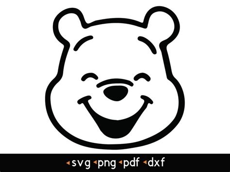 Winnie the Pooh 12 Svg Png Pdf Dxf - Etsy | Winnie the pooh ears ...