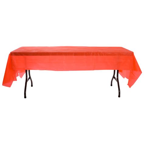 RED TABLE CLOTH 54" x 108" - The Stuff Shop