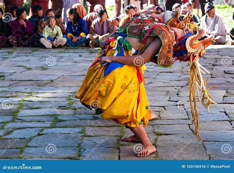 Traditional Festival in Bumthang, Bhutan Editorial Photo - Image of ...