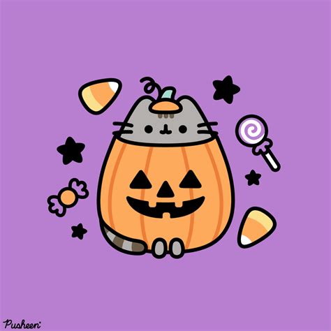 Pusheen Wallpaper Halloween