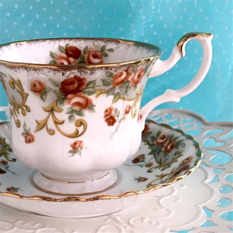 Royal Albert Tea Cup and Saucer Antique Teacup Sheraton