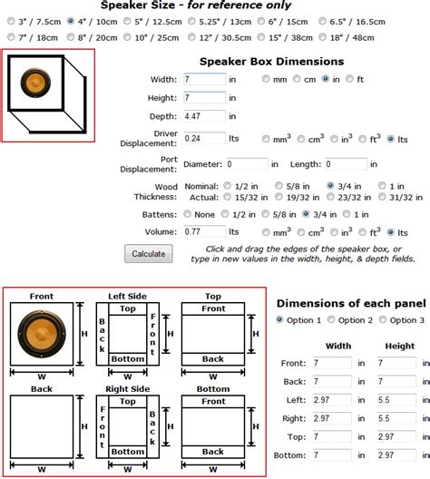 Midrange Box Dimensions Custom Subwoofer Box, Diy Subwoofer, Subwoofer ...