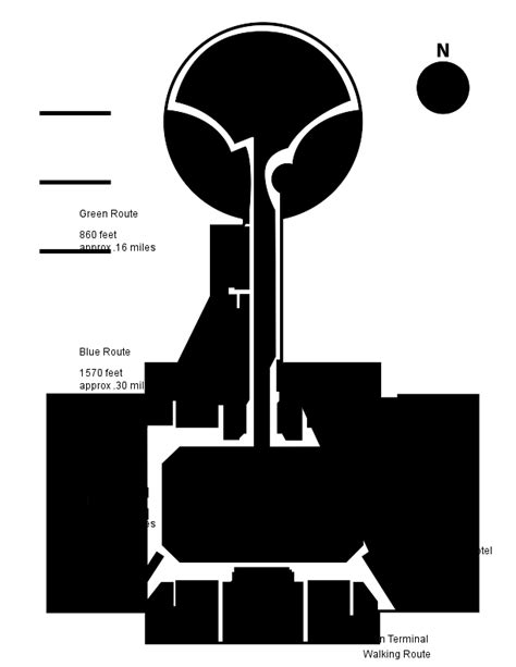 Main Terminal Walking Map | Tampa International Airport