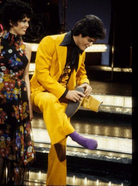 Donny Osmond's purple socks | The osmonds, Marie osmond, Osmond family