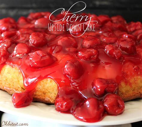 ~Cherry Upside Down Cake! | Oh Bite It