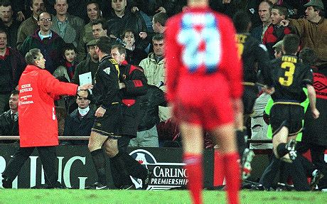 Eric Cantona's kung-fu kick on Crystal Palace fan was a moment of ...