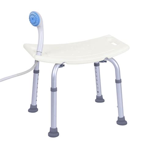 Zimtown Adjustable Height Medical Elderly Bath Tub Shower Chair Bench ...