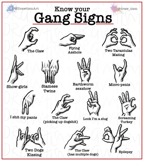 Gang Hand Signs And What They Mean