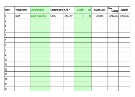 50+ Inventory Spreadsheet Templates - Google Docs | MS Word | Google ...