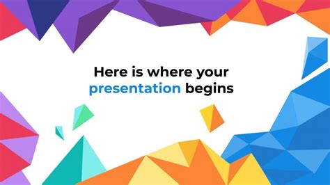 Colorful Google Slides and PowerPoint Template